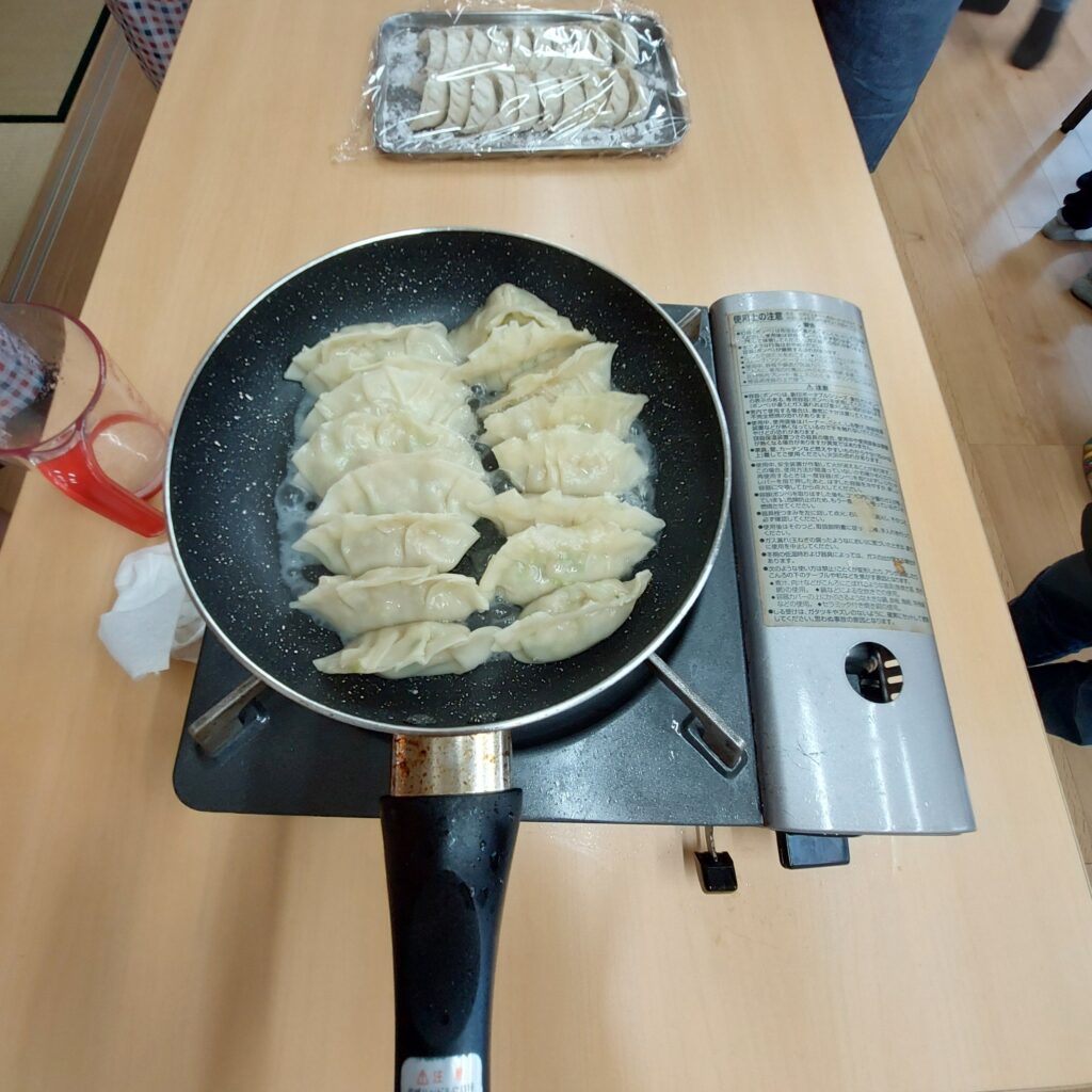 餃子作りはお手のもの