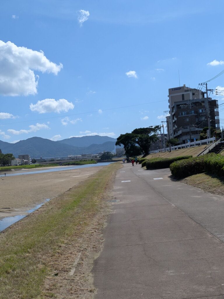 室見川2000m走